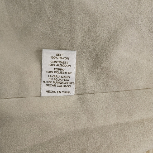 Sundays in Brooklyn Sing-The-Blues Away Nude Lace Maxi Dress Sz L boho - Picture 12 of 12